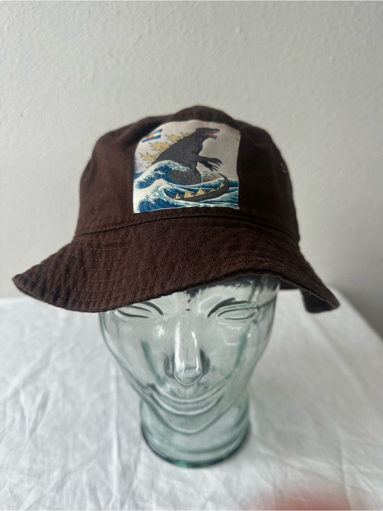 100% Cotton Brown Buckets Hat